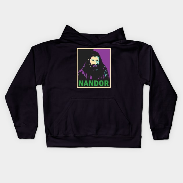 Nandor Kids Hoodie by valentinahramov